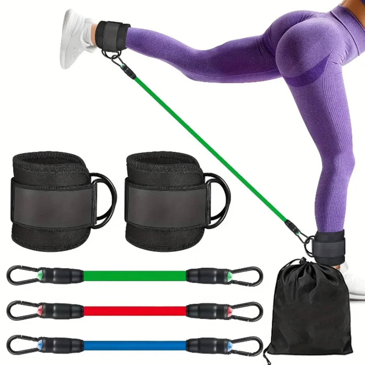 Resistance Bands Set Bodybuilding  Gym Equipment Professional Weight Training Fitness Elastic Rubber Bands Workout Expander